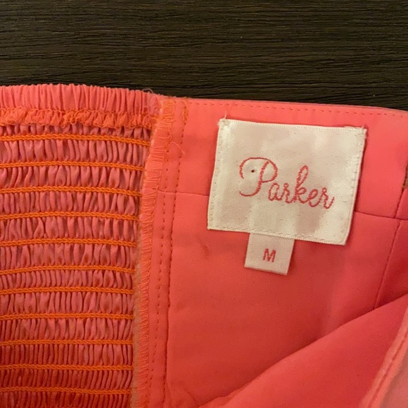 Pink Strapless Silk Bustier Top - Picture 4 of 6